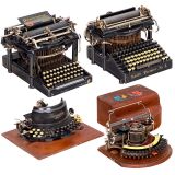 4 American Typewriters
