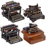 4 Mechanical Typewriters