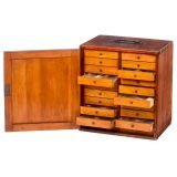 Microscope Slide Cabinet, 20th Century