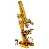 Medium-Sized Microscope by Constant Verick, Paris, c. 1875