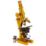 Large German Research Microscope, c. 1870–80