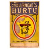 Large French Sewing Machine Poster, c. 1920