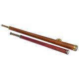 2 Brass Telescopes, c. 1860
