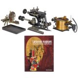 3 Rare Magic Lantern Projection Lamps