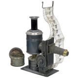 Rare Miniature Projector for 35mm Continuous Film Strips, c. 191