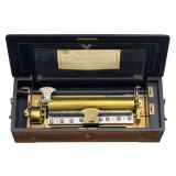 Harp Piccolo Musical Box by F. Conchon, Geneva, c. 1880