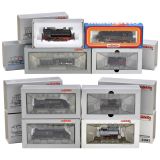 8 M?rklin Steam Locomotives, H0 Gauge