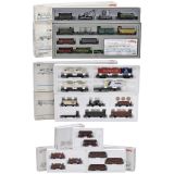 7 M?rklin Wagon Sets, H0 Gauge