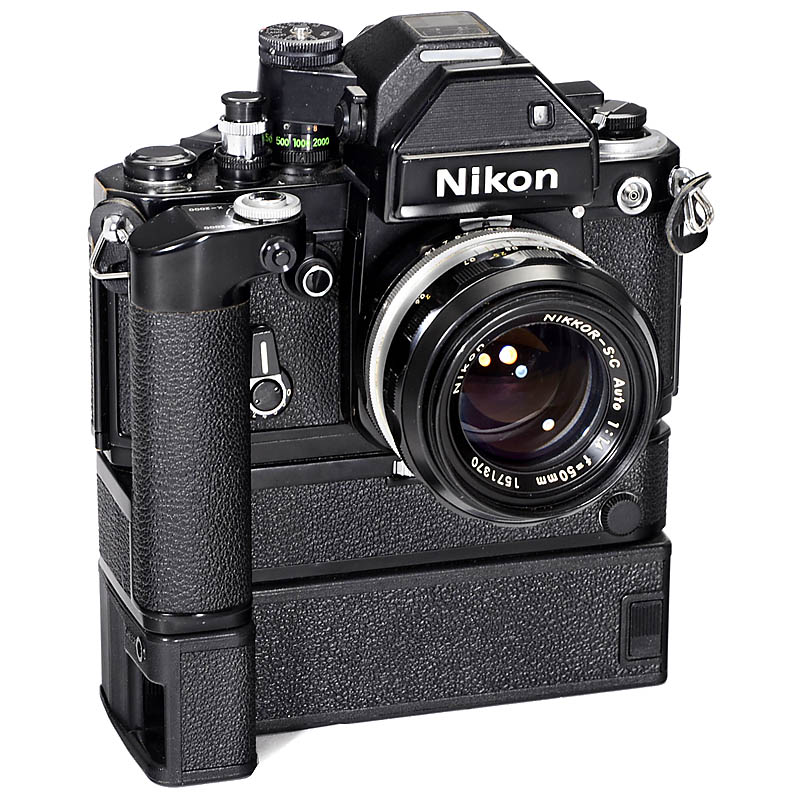 尼康f2s photomic带相机马达 1975年