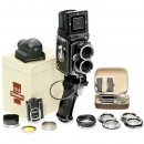带多个附件的Tele-Rolleiflex(Like New)