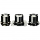 3x Voigtländer“Heliar 36 cm“镜头，带有样式各异的雕刻花纹
