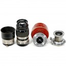 Hektor 6.2&2.8cm，Elmar 3.5/5cm, Elmar 4/9cm镜头