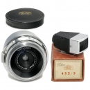 Carl Zeiss Orthometar 4,5/3,5cm for Contax   1938年
