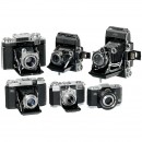6部配带Opton镜头的Zeiss Ikon 相机
