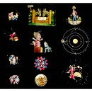 大量生动的魔幻彩灯图片,1900年前后
