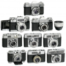 多台蔡司依康 Zeiss Ikon 相机, 1952–1967