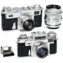 Contax IIIa, Sonnar 8,5 cm 及 Albada 取景器
