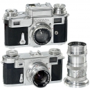 Contax IIa, III 及镜头
