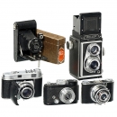 Robot II, Puck, Rollop I and Retina IIc