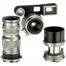 Summaron 2,8/35 mm 及 Elmar 2,8/50 mm，4/90 mm