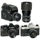 Rolleiflex SL35, SL350 and SL2000F