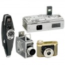 Petie, Stylophot, Minute-16 and Mamiya-16