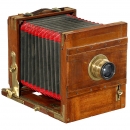 German Field Camera 13 x 18 cm   1890年前后