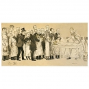 漫画Die nackte Dame, A. Barrère          1905年前后