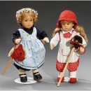 2 Käthe Kruse Dolls     1990年前后