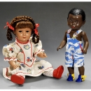 2 Turtle Mark Dolls (Schildkröt)    1980-85年前后