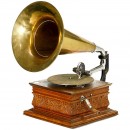 小型喇叭口唱片留声机 HMV Monarch