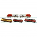 4辆柴油机车 Märklin, 轨距：H0