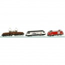 3辆瑞士电动机车 Märklin (轨距：H0)