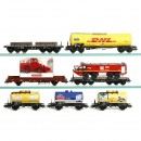 5个货运车厢 Märklin, 轨距：H0