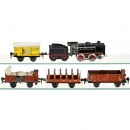 蒸汽机车及4辆拖车 Märklin (轨距：0), 约1935年