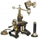 “L.M. Ericsson: Modell AC 100” 电话机，1890年