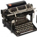 Remington No. 5 雷明顿打字机，1888年