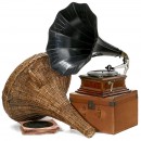 HMV 旅行留声机，1905年前后