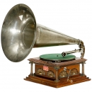 Odeon Disc Machine 喇叭筒留声机，1905年