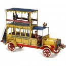 Berliet Parisian 双层巴士，出自Pinard，巴黎，1905年前后
