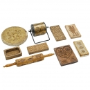 9个厨房蛋糕模具 (9 Decorative Molds)