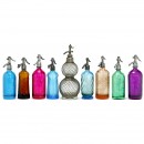 9个老式苏打水瓶 (9 Old Soda Syphon)