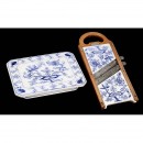 2个陶瓷厨房器具 (2 Porcelain Kitchen Antiques)