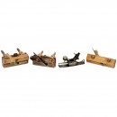4把老式德国刨刀 (4 Antique German Planes)