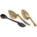 3只药剂师用刮勺 (3 Pharmacy Spoons)