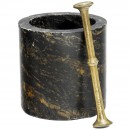 蛇纹岩研钵 (Serpentine Mortar)