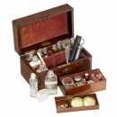 英国产家用小医药箱 (Small English Mahogany Medicine Chest)