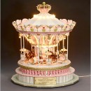 旋转木马摆件 (Large Merry-go-Round with Horses)