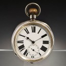男式怀表The Atlas Watch, 银壳, 1884年