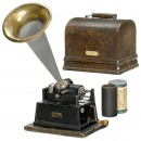 滚筒留声机Edison Gem, 约1905年